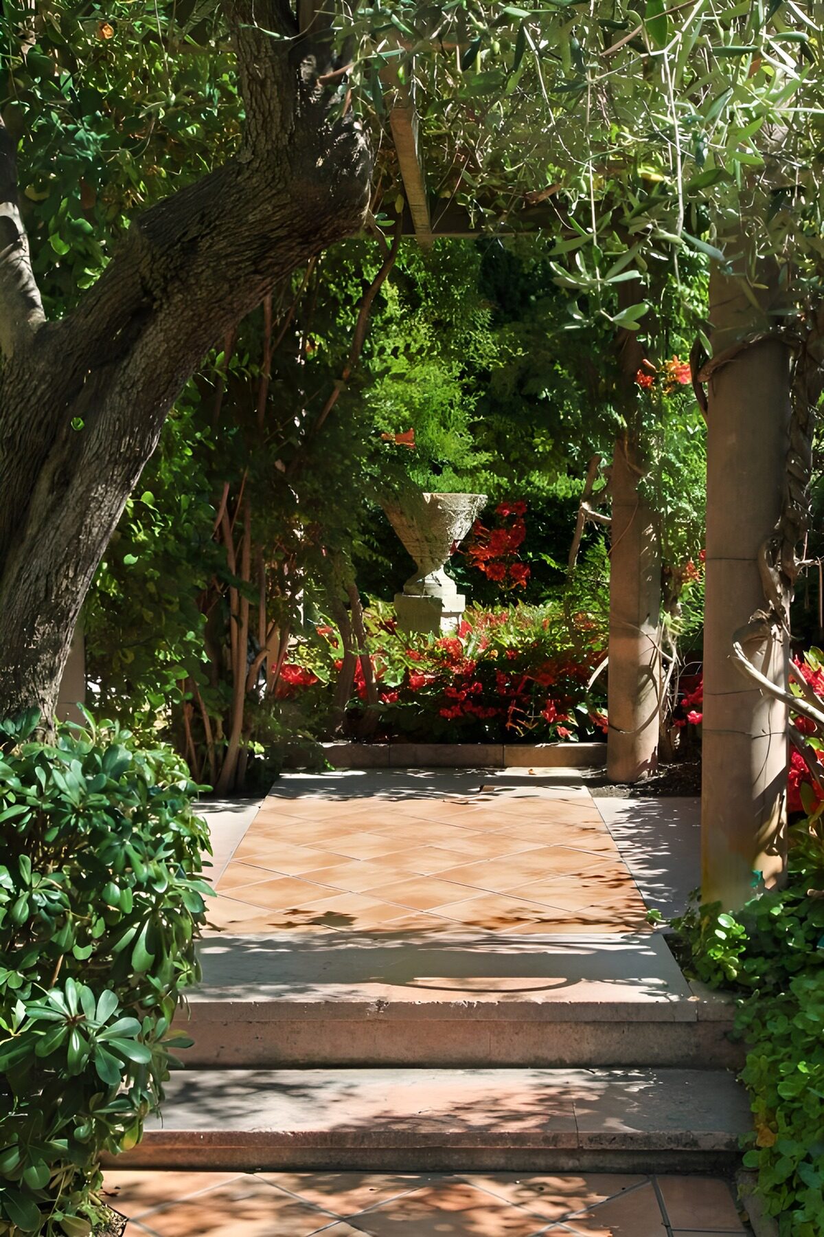 Tranquil Garden Pathway