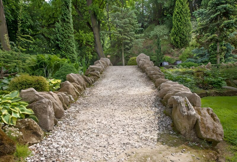 Serene Garden Pathway