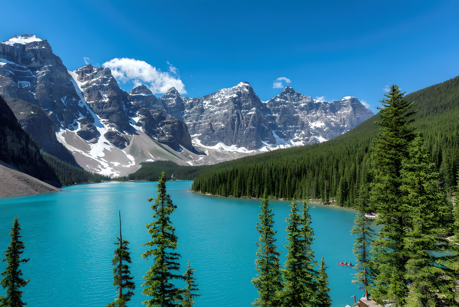 Majestic Mountain Lake Serenity