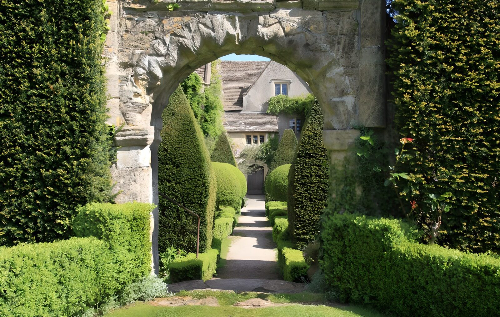 Tranquil Garden Archway