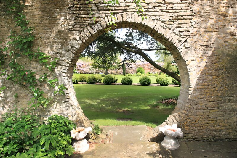 Serene Garden Archway