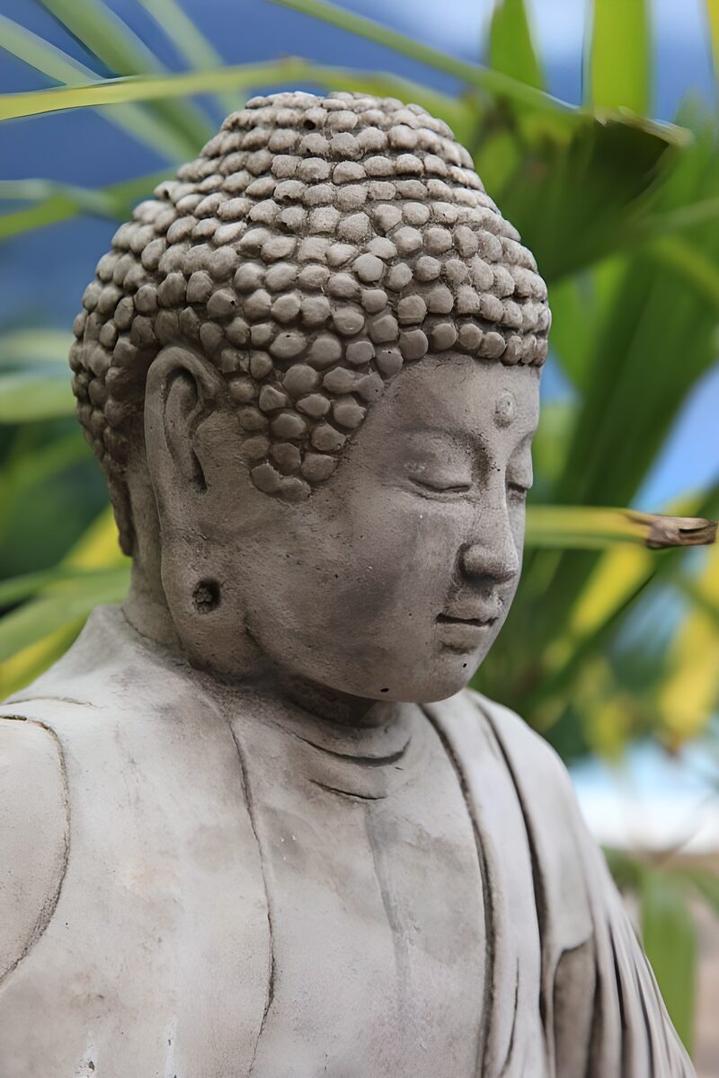 Serene Buddha Sculpture in Nature