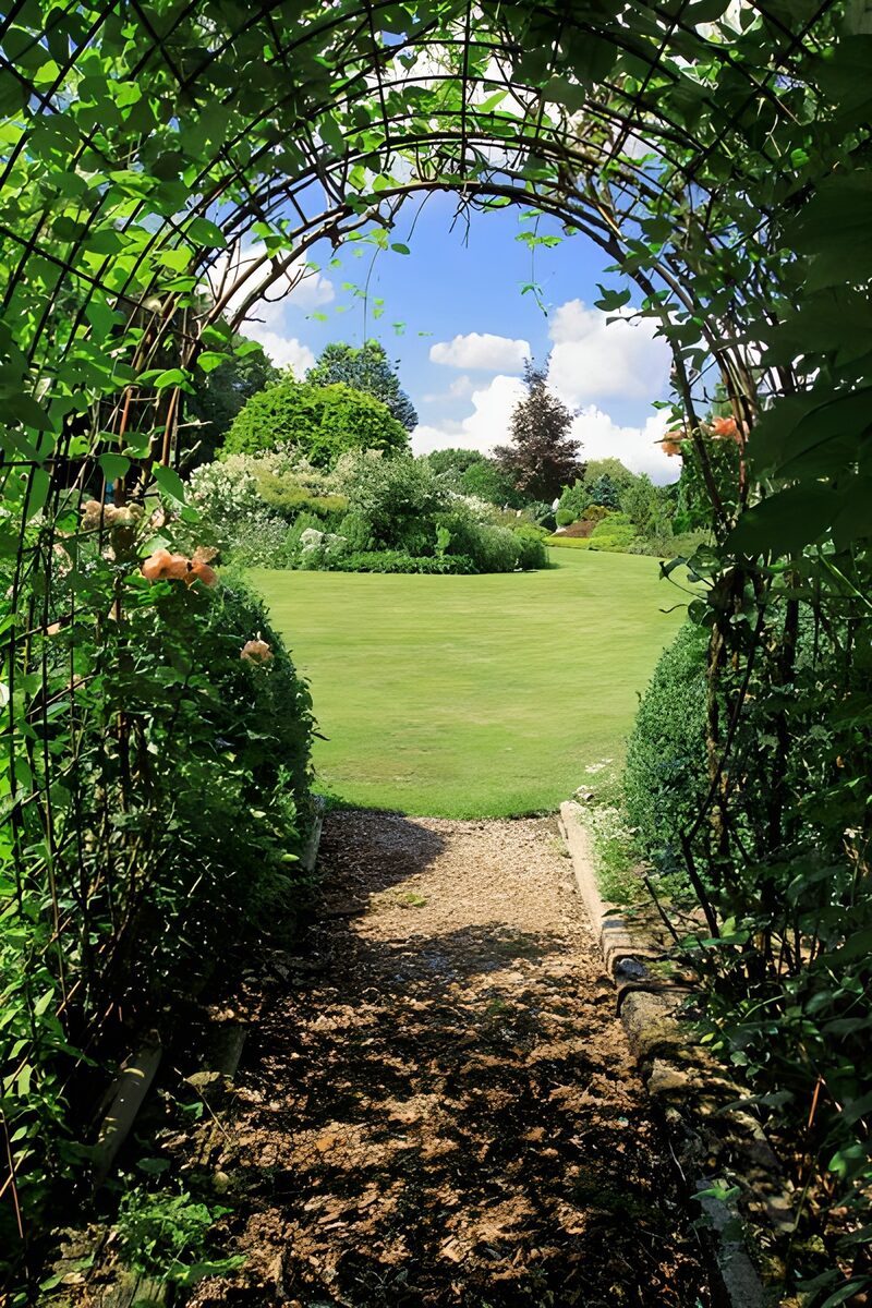 Serene Garden Pathway