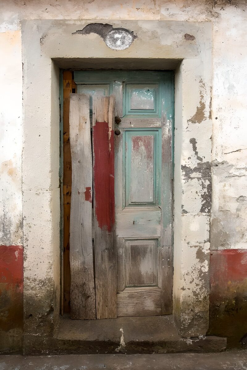 Weathered Doorway of Time