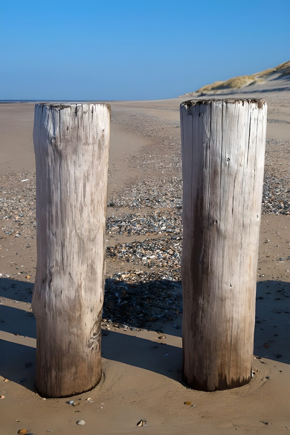 Seaside Pillars Standing Strong