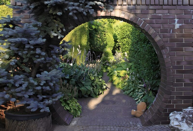 Tranquil Garden Archway