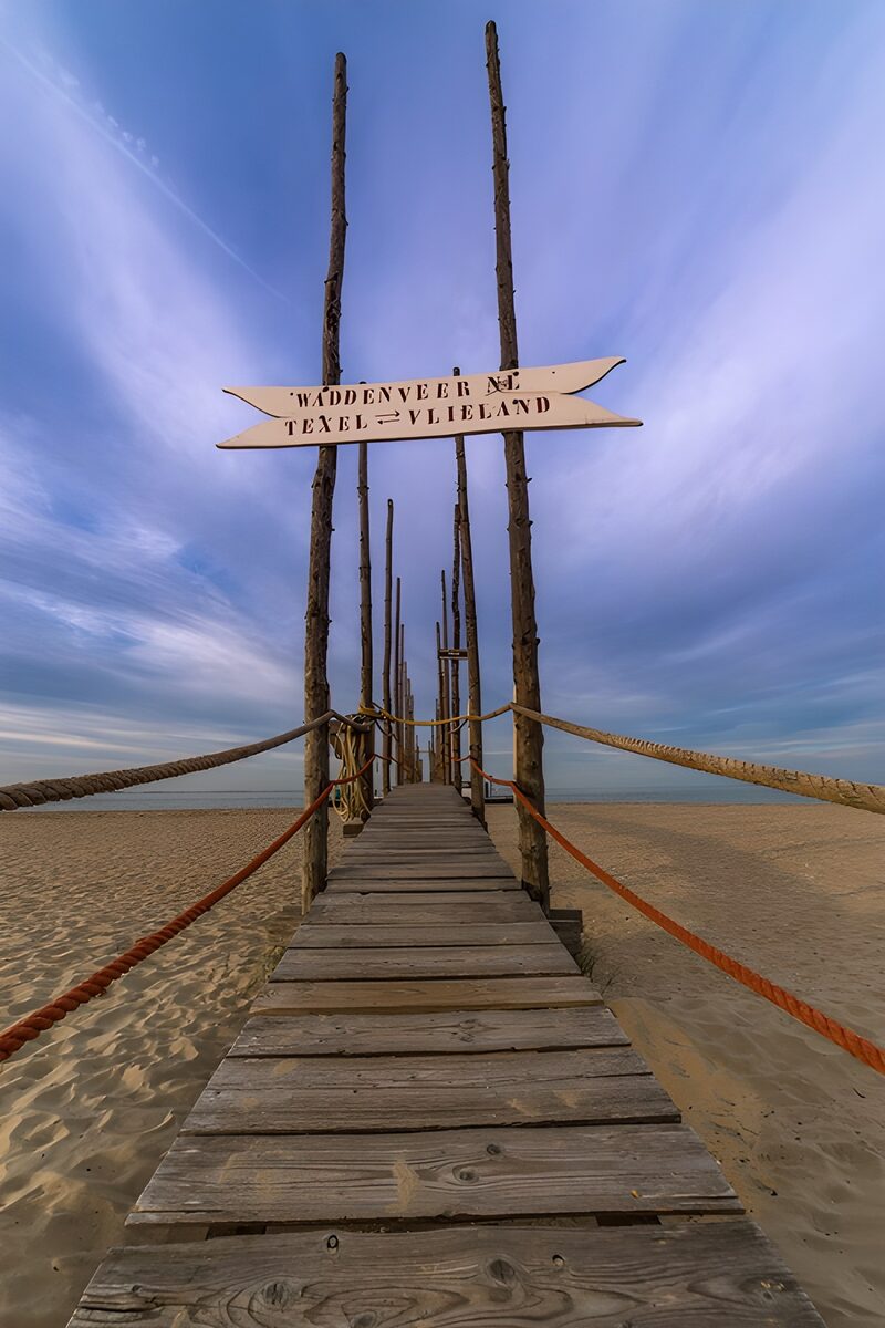 Pathway to the Wadden Sea Islands