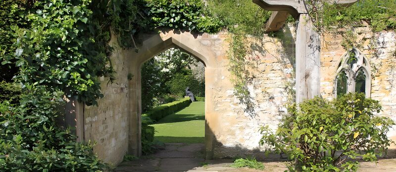 Serene Garden Archway