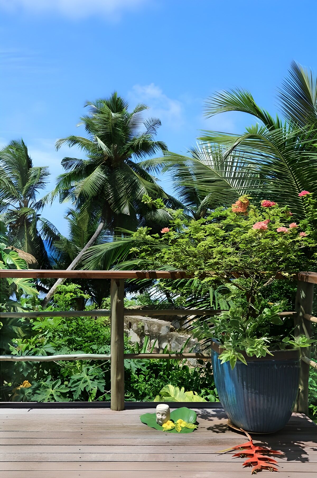 Tropical Oasis with Scenic View